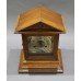 German Oak Cased Mantle Clock by Junghans Wurttemberg c.1900