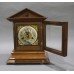 German Oak Cased Mantle Clock by Junghans Wurttemberg c.1900