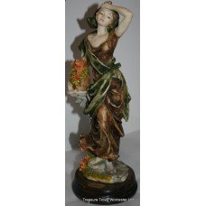 Capodimonte Style Composite Kaveh Figure