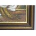 Small Oil Painting of Kittens Signed Set in Frame