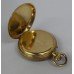 Ladies Engraved 18ct Gold Late Victorian Pocket Watch