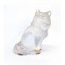 Lalique Cat Glass Sculpture Heggie