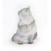 Lalique Cat Glass Sculpture Heggie
