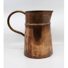 Large 18th c. English Antique Copper Ale Jug