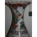 Large Decorated Scalloped Chinese Vase