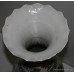 Large Decorated Scalloped Chinese Vase