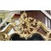 Large Handsome Carved Wood Gilt Gold Leaf Pier Glass Mirror