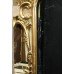 Large Handsome Carved Wood Gilt Gold Leaf Pier Glass Mirror