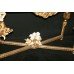 Large Marble Topped Gilt Side Table & Ornate Mirror