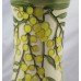Large Moorcroft "Mimosa" Yellow, Cream & Green Vase 