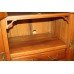 Quality Satinwood Edwardian Triple Companion Wardrobe