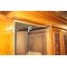 Quality Satinwood Edwardian Triple Companion Wardrobe