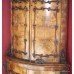 Fine Large Victorian Burr Walnut Victorian Corner Cabinet