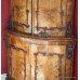 Fine Large Victorian Burr Walnut Victorian Corner Cabinet