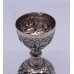 Late 19th c. Indian Silver Double Ended Measuring Cup