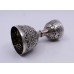 Late 19th c. Indian Silver Double Ended Measuring Cup