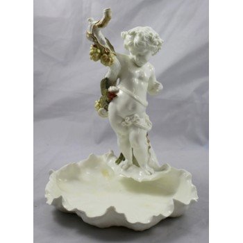 Late 19th c. Moore Bros Cherub Sweetmeat Dish Centrepiece