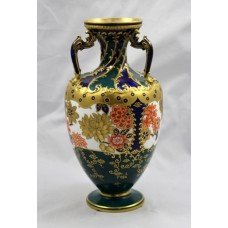 Late 19th c. Royal Crown Derby Cabinet Vase