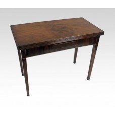 Late Georgian Inlaid Mahogany Card Table