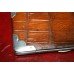 Late Victorian Crocodile Skin Wallet with Silver Mounts