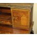 Late Victorian Inlaid Marquetry Bonheur du Jour Writing Desk