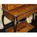 Late Victorian Inlaid Marquetry Bonheur du Jour Writing Desk