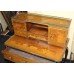 Late Victorian Inlaid Marquetry Bonheur du Jour Writing Desk