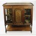 Late Victorian Inlaid Rosewood Display Cabinet