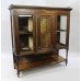 Late Victorian Inlaid Rosewood Display Cabinet