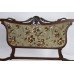 Late Victorian Walnut Framed Upholstered Two Seater Sofa