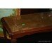 Leather Topped Mahogany Coffee Table
