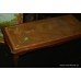 Leather Topped Mahogany Coffee Table