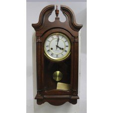 Lincoln Mahogany 31 Day Regulator Wall Clock