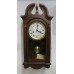Lincoln Mahogany 31 Day Regulator Wall Clock