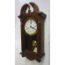 Lincoln Mahogany 31 Day Regulator Wall Clock