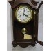 Lincoln Mahogany 31 Day Regulator Wall Clock
