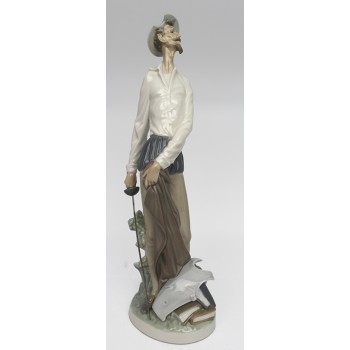 Lladro Figurine Cavalier with Sword Figurine