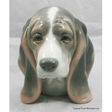 Lladro "Dog's Head" Sculpture