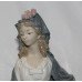 Lladro Figurine Girl in Shawl with Bow