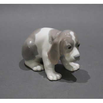 Lladro Porcelain Dog