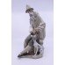 Lladro Old Man & Dog Figurine