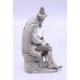 Lladro Old Man & Dog Figurine