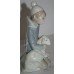 Lladro Porcelain Figurine "Shepherd with Lamb" #4676
