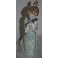 Lladro Porcelain Figurine "Sleepy Kitten" #5712