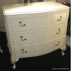 Olympus Cream Louis XV Style Chest of Drawers