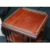 Mahogany Brass Galleried Revolving Bookcase