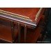 Mahogany Brass Galleried Revolving Bookcase