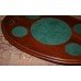 Mahogany Brass Handled Decanter Set Tray