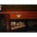 Mahogany Leather Topped Writing Desk