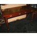 Mahogany Leather Topped Writing Desk